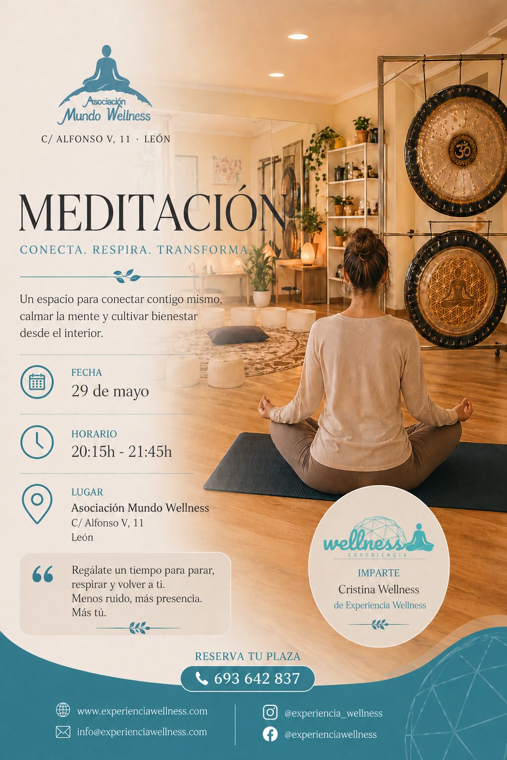 Meditación en León - 29 de mayo