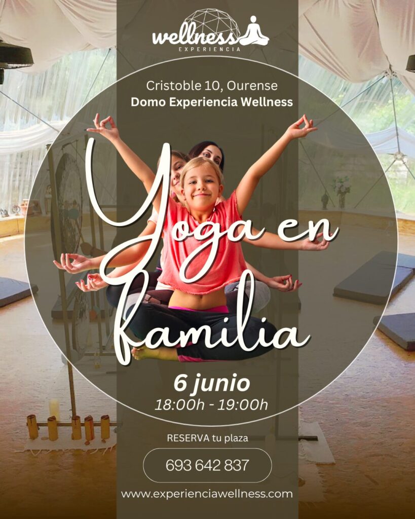 Yoga en familia en Ourense