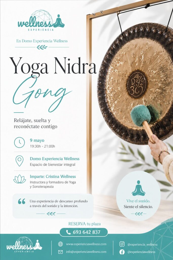 Yoga Nidra Gong en Ourense