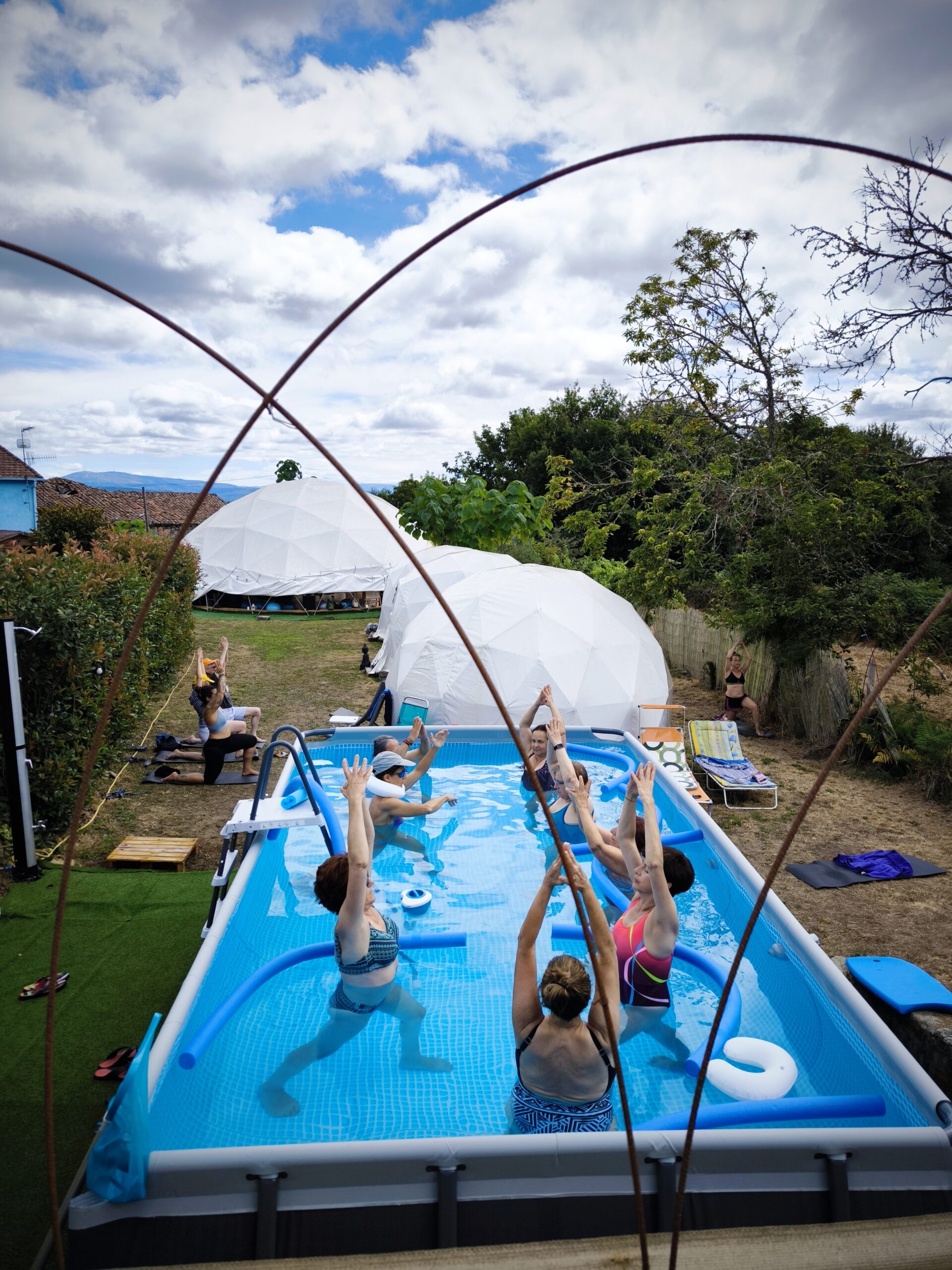 Piscina y mindfulness en Experiencia Wellness